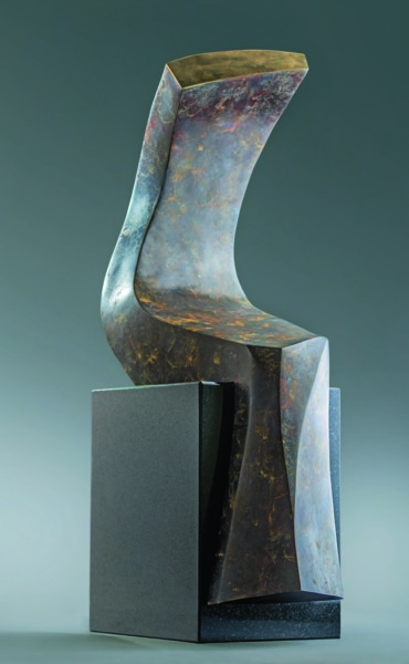 Sculpture titled "„Loneliness”" by Romuald Wisniewski, Original Artwork, Casting