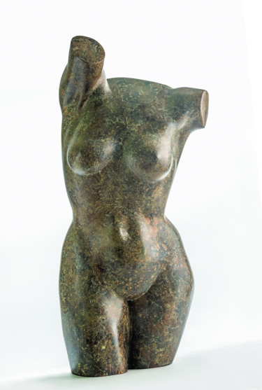 Sculptuur getiteld "" Torso I"" door Romuald Wisniewski, Origineel Kunstwerk, Metalen