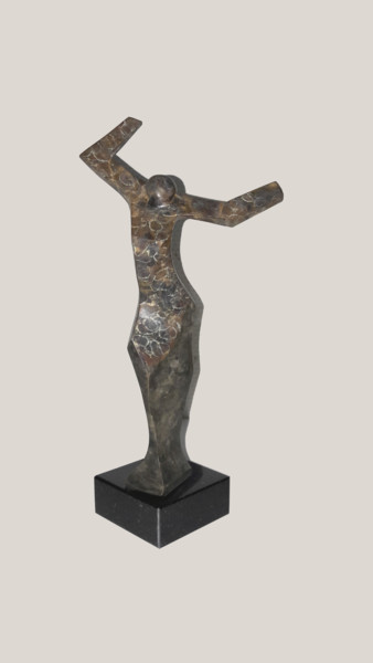 Sculpture titled "dancing" by Romuald Wisniewski, Original Artwork, Metals