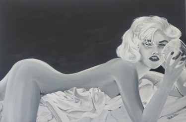 Painting titled "Marilyn siglo XXI" by Mariaronm, Original Artwork, Acrylic
