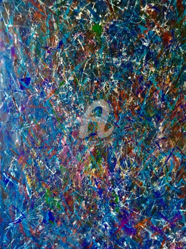 Painting titled "inner universe 80X1…" by Weigand, Original Artwork