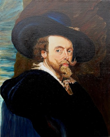 Картина под названием ""Rubens"" - Ronald Van Genechten, Подлинное произведение искусства, Масло