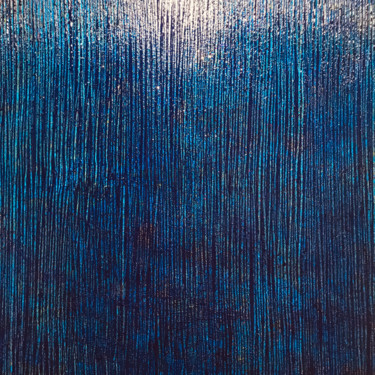Peinture intitulée "Deep Ocean Abyss --…" par Ronan Martin, Œuvre d'art originale, Résine Monté sur Châssis en bois