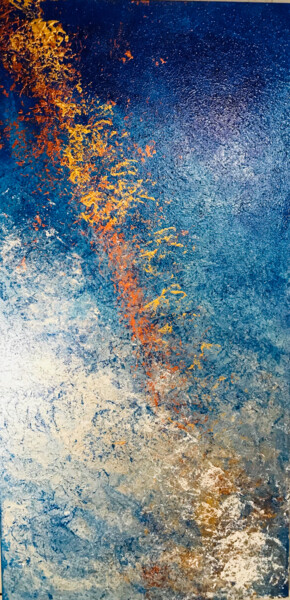 Pintura intitulada "In Another Galaxy" por Ronan Martin, Obras de arte originais, Pigmentos