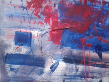 Pintura intitulada "Embruns" por Ronan Le Morvan, Obras de arte originais, Pastel