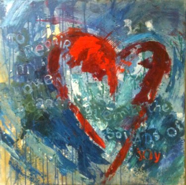 Картина под названием "Joy" - Ronda Richley, Подлинное произведение искусства, Масло