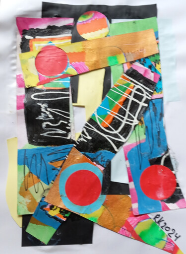 Collages titled "boekelo" by Ronnie Kolner, Original Artwork, Collages