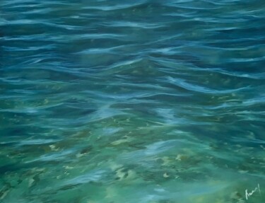 Картина под названием "Transparence" - Rony Raphael, Подлинное произведение искусства, Масло