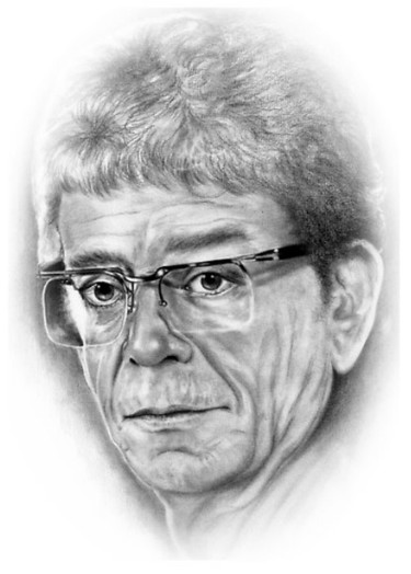 Drawing titled "lou reed" by Devin, Original Artwork