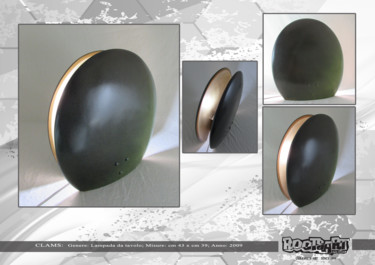 Escultura intitulada "Clams" por Rootsart Ceramics, Obras de arte originais, Cerâmica