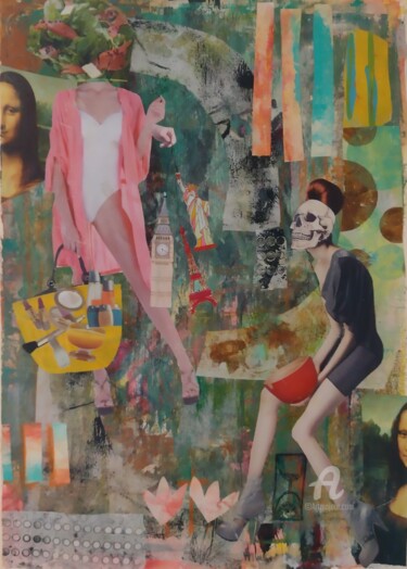 Pintura titulada "Vaidade-Efemeridade" por Rosa Martinelli, Obra de arte original, Acrílico
