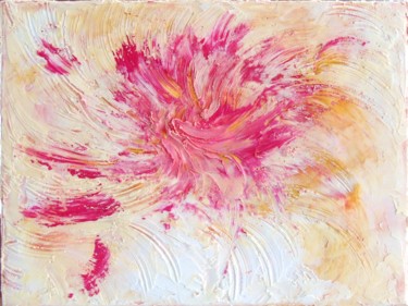 Pittura intitolato "La forza del fuoco" da Rosa Inversi, Opera d'arte originale, Acrilico