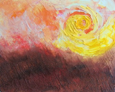 Pittura intitolato "Terra di Puglia" da Rosa Inversi, Opera d'arte originale, Acrilico