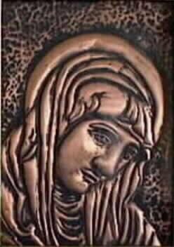Sculpture titled "madonna" by Rosalba Buccoliero, Original Artwork