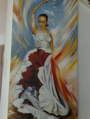 Peinture intitulée "Sévillane" par Rosalie C, Œuvre d'art originale