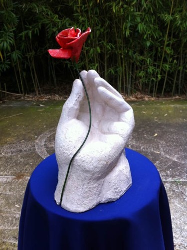 Sculpture intitulée "Délicatesse" par Rosalie C, Œuvre d'art originale