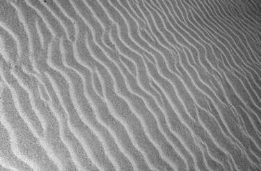 Photographie intitulée "Vagues de sable" par Rosalina Vaz, Œuvre d'art originale, Photographie numérique