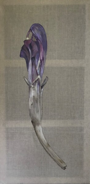 Картина под названием "Latjraea clandestina" - Rosa Mujal Closa, Подлинное произведение искусства, Масло Установлен на Дерев…
