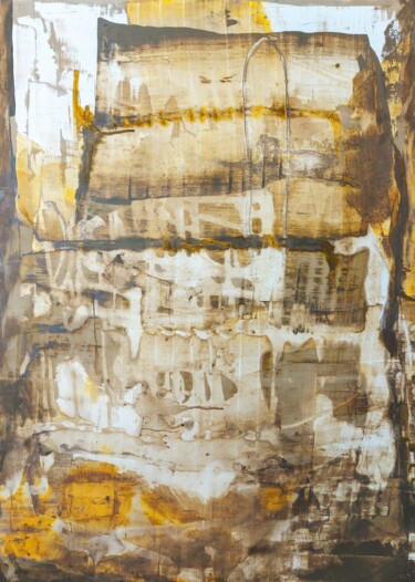 Pittura intitolato "Desert" da Rosangela Rodrigues, Opera d'arte originale, Acrilico