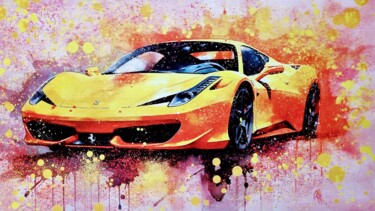 Digital Arts titled "Speed" by Rosanna Moniaci, Original Artwork, Digital Painting