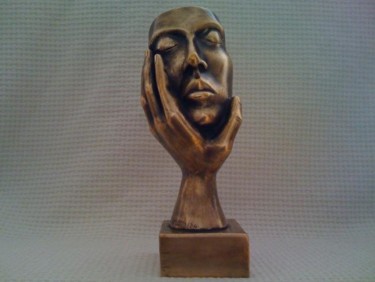 Sculpture titled "LE MASQUE" by Rosario, Original Artwork