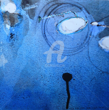 Digital Arts titled "'Blue'" by Rosa Virgili Abelló, Original Artwork