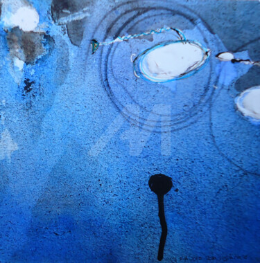 Digital Arts titled "'Blue'" by Rosa Virgili Abelló, Original Artwork