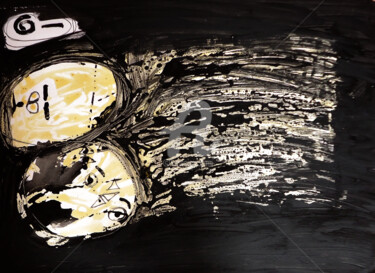 They wanted to silence wings of freedom 50x70 cm ©2018 por Rosa Virgili Abelló