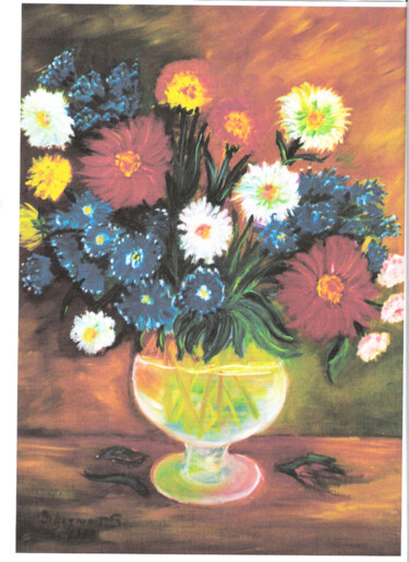 Malerei mit dem Titel "collection-prive-06…" von Rose Ackermann, Original-Kunstwerk, Öl