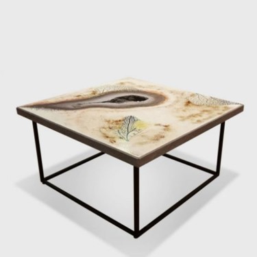 Design intitulée "Exceptionelle table…" par Rose Desmaisons, Œuvre d'art originale, Céramique