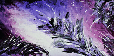 Картина под названием "Explosion" - Rose Mary Vallas, Подлинное произведение искусства, Акрил Установлен на Деревянная рама…