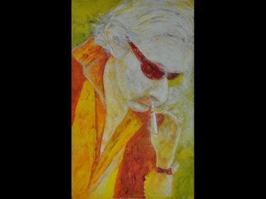 Peinture intitulée "Gainsbourg" par Rosedingue, Œuvre d'art originale