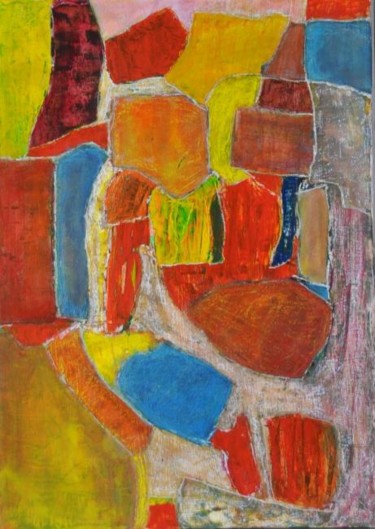 Painting titled "PavaOs_de_couleur_5…" by Rosedingue, Original Artwork