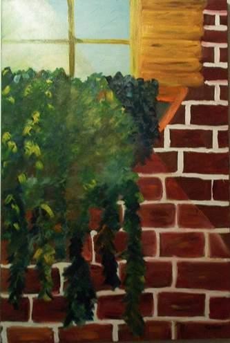 Painting titled "Morning Light" by Rose Marie Colucci, Original Artwork, Oil