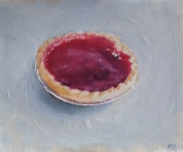 Painting titled "Jam tart" by Rosemary Burn, Original Artwork, Oil