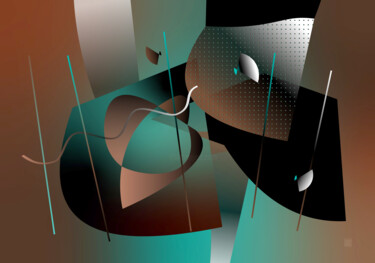Digital Arts titled "'a random mix of el…" by Rosemary Collard, Original Artwork, 2D Digital Work