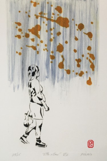 Elles & Eux - N°VIII Printmaking titled "Elles & Eux - N°VIII" by Rosemary Piolais, Original Art, Engraving