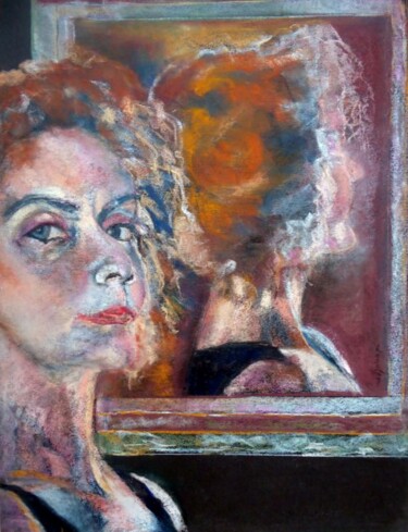 Картина под названием "Self-portrait (2007)" - Rosemay Dahan, Подлинное произведение искусства, Другой