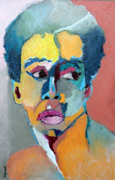 Peinture intitulée "Vano in colors" par Rosemay Dahan, Œuvre d'art originale, Pastel
