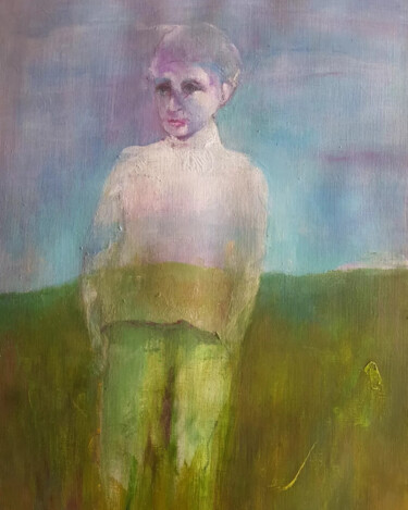 Painting titled "Evanescence" by Rosemay Dahan, Original Artwork, Acrylic