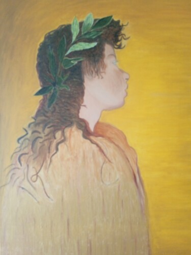 Painting titled "Apolo" by Roser Solà, Original Artwork, Oil