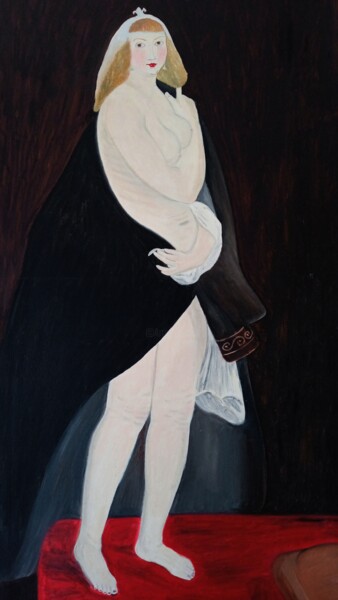 Peinture intitulée "Elena de Fourniere" par Roser Solà, Œuvre d'art originale, Huile
