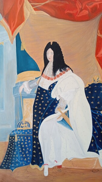 제목이 "Lluís XIV"인 미술작품 Roser Solà로, 원작, 기름