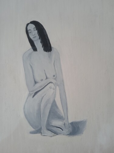Peinture intitulée "Noelia" par Roser Solà, Œuvre d'art originale, Huile