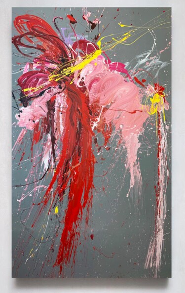 Pittura intitolato "Color 52" da Rosi Roys, Opera d'arte originale, Acrilico