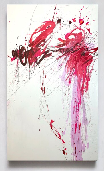 Картина под названием "Color 57" - Rosi Roys, Подлинное произведение искусства, Акрил