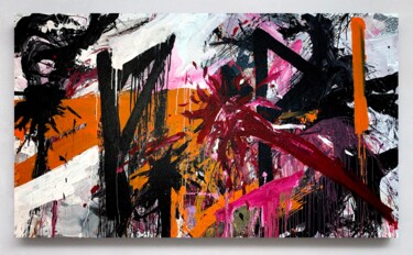 Malerei mit dem Titel "R Color" von Rosi Roys, Original-Kunstwerk, Acryl
