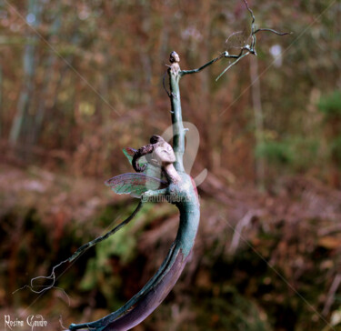 Sculpture titled "Father and son" by Rosina Gaudio, Original Artwork