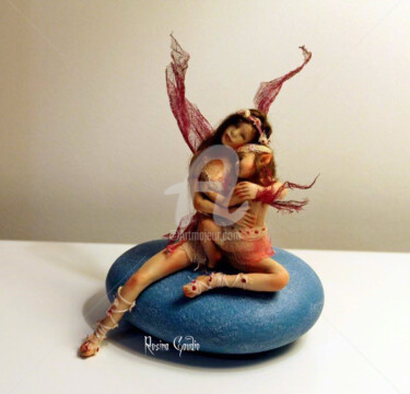 Sculpture titled "The love of the mot…" by Rosina Gaudio, Original Artwork