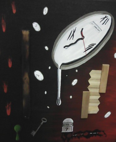 Peinture intitulée "Memórias" par Rosita Bernardo, Œuvre d'art originale, Acrylique
